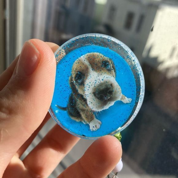 Dog 🐶 badge clip - Picture 2 of 9